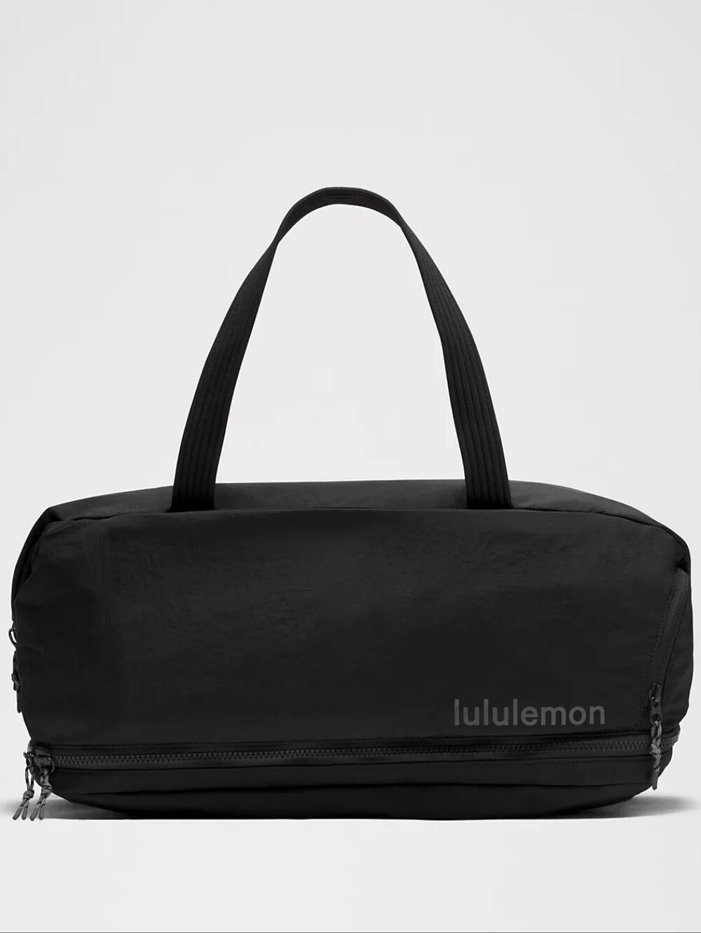 lululemon gym duffle bag,black